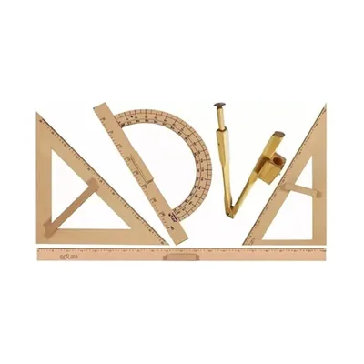 Kit Geométrico MDF para professor